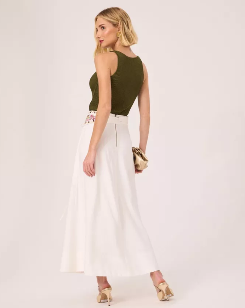 Saia Katia Midi Alfaiataria | Raizz